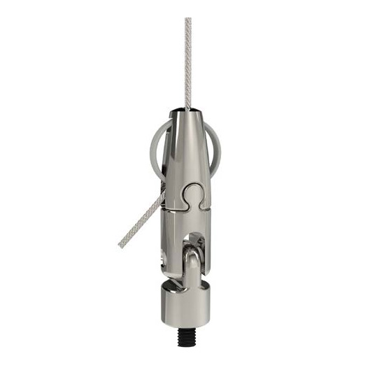 Alternative view of Suspension bloc cable - gripple - avec ou sans articulation